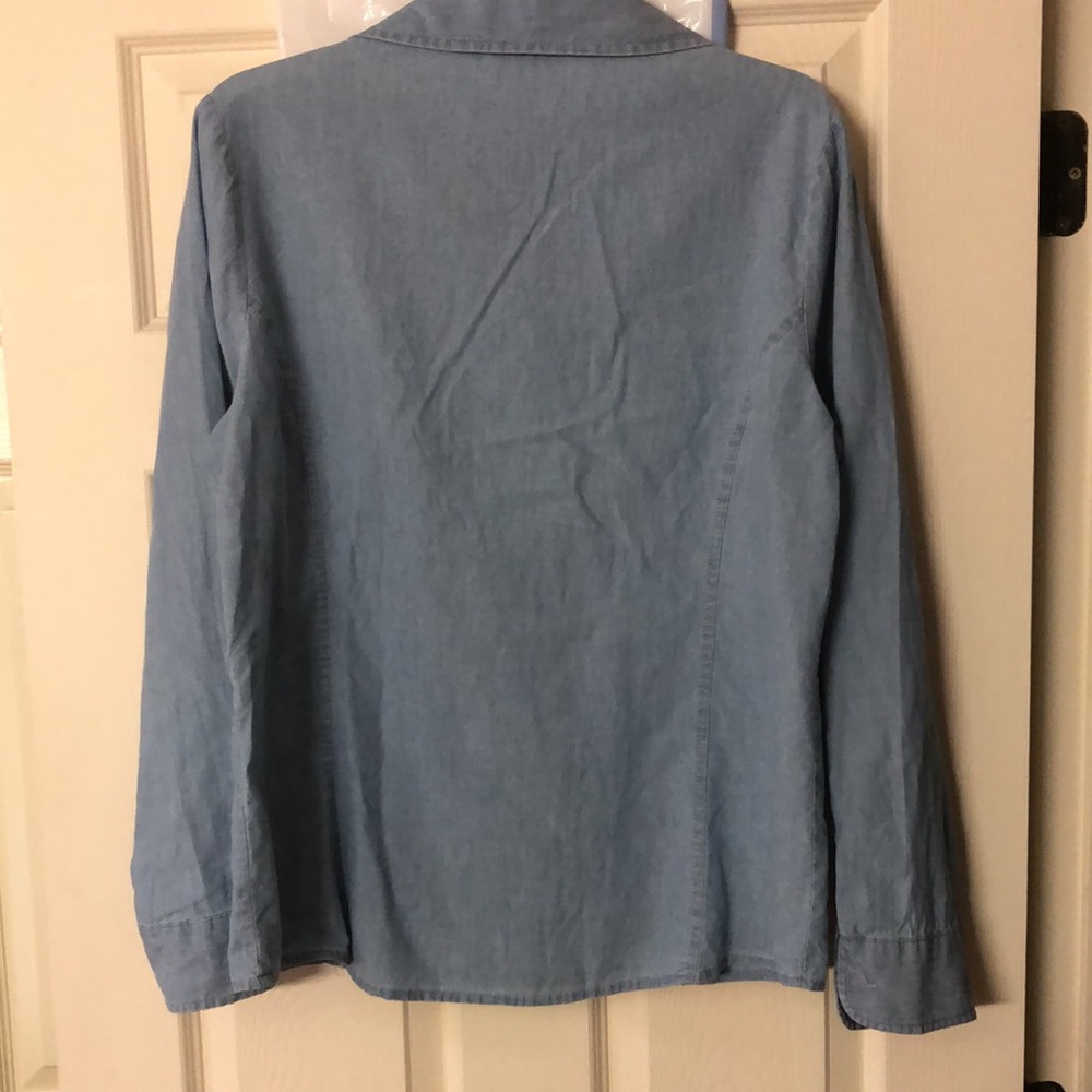 Long sleeve denim shirt - Picture 2 of 3